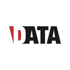 Wall Mural - Data logotype. Vector logo.