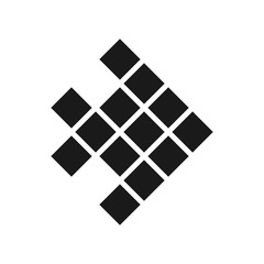 Wall Mural - modern fish symbol. vector logo.