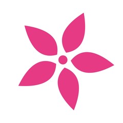 Wall Mural - flower logo vector