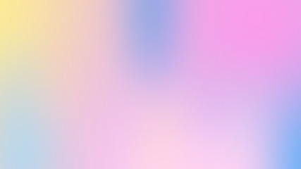 Wall Mural - abstract kawaii pastel soft colorful smooth blurred textured background off focus toned in pink colo
