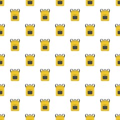 Poster - notebook backpack pattern seamless vector repeat for any web design
