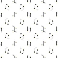 Sticker - Charging vape cable pattern seamless vector repeat for any web design