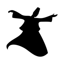 Sufi Dance Vector Logo