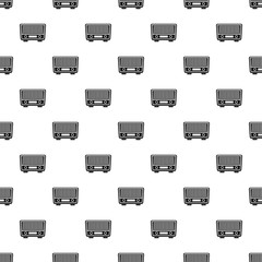 Poster - Fm radio pattern seamless vector repeat geometric for any web design