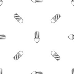 Poster - Light bulb icon. Outline illustration of light bulb vector icon for web design isolated on white background