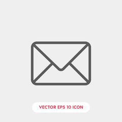 Poster - mail icon vector