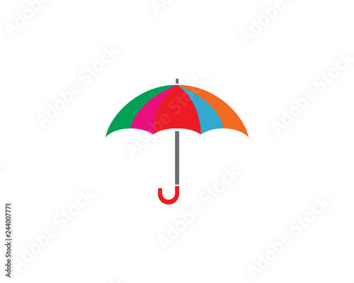 Umbrella Logo Template Vector Icon This Stock And Umbrella Logo Template Vector Icon