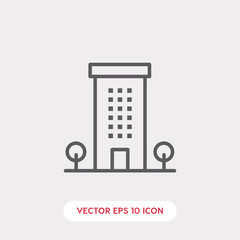 Poster - resident icon vector