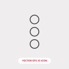 Poster - button icon vector