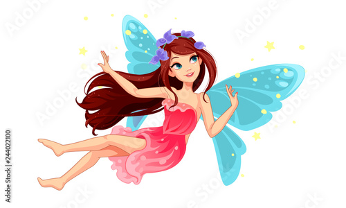 Beautiful Flying Fairy
