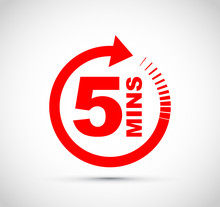 Five Minutes Icon