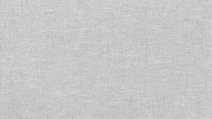 Poster - White linen canvas. The background image, texture.