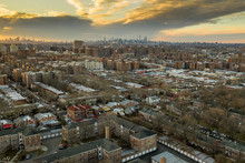 Aerial Of Queens New York City