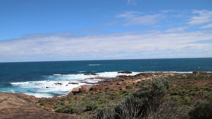 rocky water front