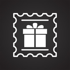 Fototapete - Online shopping label icon on white background for graphic and web design, Modern simple vector sign. Internet concept. Trendy symbol for website design web button or mobile app