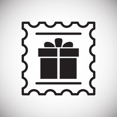 Fototapete - Online shopping label icon on white background for graphic and web design, Modern simple vector sign. Internet concept. Trendy symbol for website design web button or mobile app
