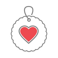 Fototapete - Online shopping tag icon on white background for graphic and web design, Modern simple vector sign. Internet concept. Trendy symbol for website design web button or mobile app