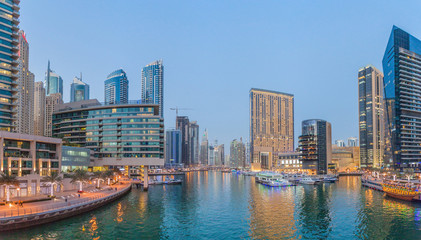 Wall Mural - Panorama of Dubai Marina, UAE