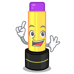 Sticker - Finger lip balm in the cartoon shape