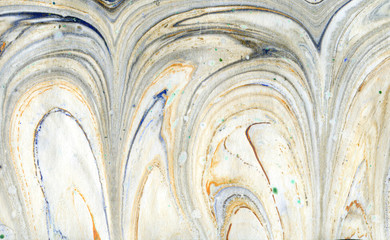 Wall Mural - Abstract chaotic oil painting. Texture and background artistic.