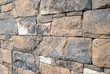 angled textured stone brickwork wall background