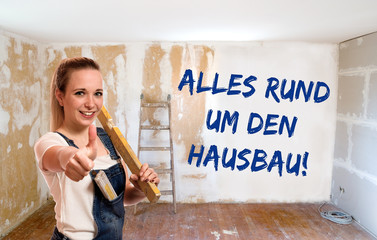 Poster - Alles rund um den Hausbau