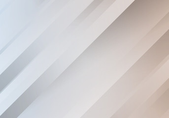 Fototapete - Abstract White Background with Stripes. Vector Minimal Banner.