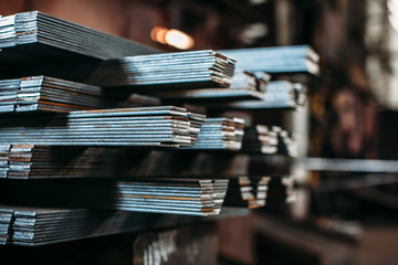 Sheet metal bending in factory