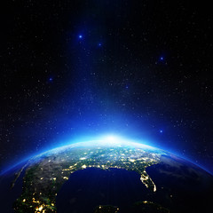 Wall Mural - america from space