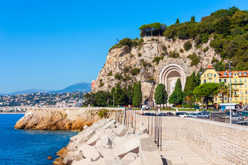 Wall Mural - War Memorial monument in Nice