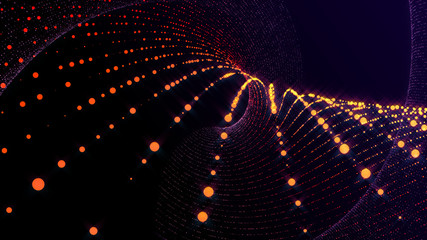 Wall Mural - abstract spiral background