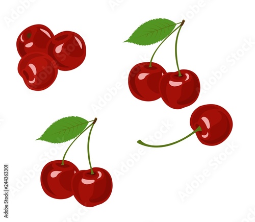 Fotografía Cherry vector illustration