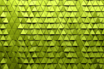 Wall Mural - CGI 3d triangular wallpaper background	