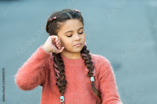 Beautiful Hairstyle Fashionable Hairstyle For Kids Small Girl
