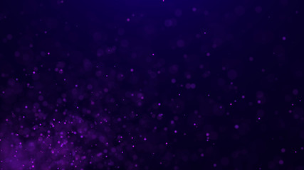 Poster - Dust particles. Abstract background of particles. 3d rendering. Dots background. Futuristic digital dots background