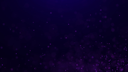 Poster - Dust particles. Abstract background of particles. 3d rendering. Dots background. Futuristic digital dots background
