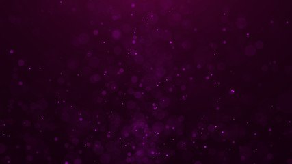 Poster - Dust particles. Abstract background of particles. 3d rendering. Dots background. Futuristic digital dots background