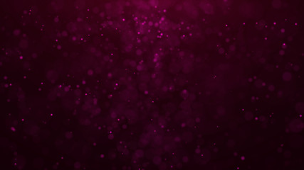 Poster - Dust particles. Abstract background of particles. 3d rendering. Dots background. Futuristic digital dots background