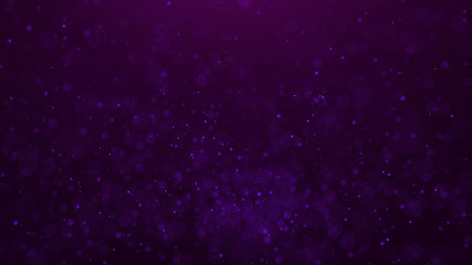 Poster - Dust particles. Abstract background of particles. 3d rendering. Dots background. Futuristic digital dots background