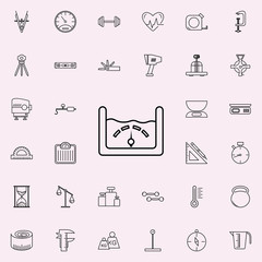 Poster - thermometer icon. Measuring Instruments icons universal set for web and mobile