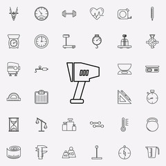 Poster - speed radar icon. Measuring Instruments icons universal set for web and mobile