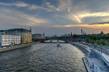 Sticker - Moscow River - Moscow, Russia