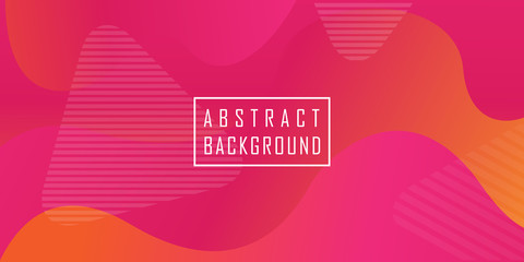 Leinwandbilder - abstract geometric shape background with modern soft gradient color