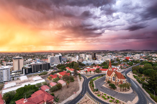 Windhoek gets rain