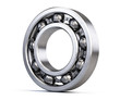 Ball bearing isolated on white. 3d rendering