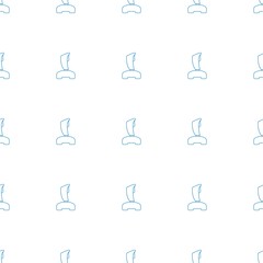 Poster - joystick icon pattern seamless white background