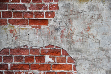 Wall Mural - Old brick wall background