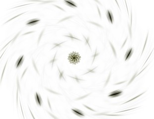 Wall Mural - abstract fractal wreckage digital artwork for creative graphic design