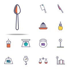 Poster - a spoon icon. web icons universal set for web and mobile
