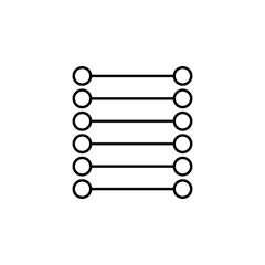 Poster - electricity, circuit icon. Element of electricity for mobile concept and web apps illustration